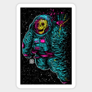 Space Man Sticker